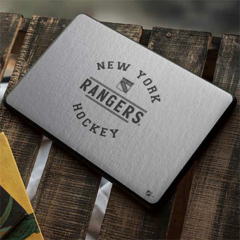 NHL New York Rangers Black Text Google Pixelbook Go Skin